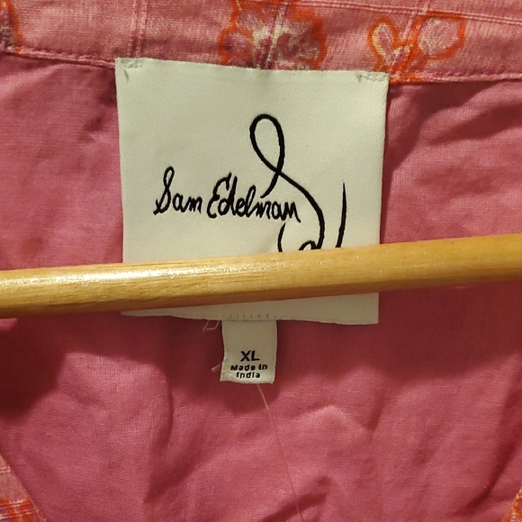 Sam Edelman Selene Floral Belted Midi Dress (34) - Picture 2 of 8